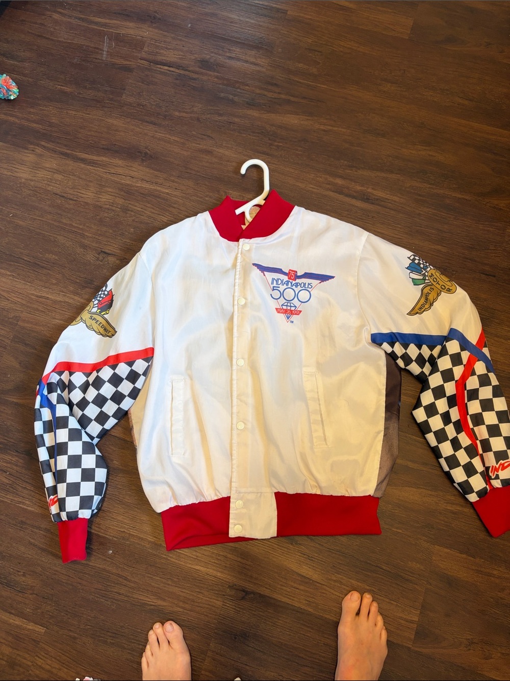 Indianapolis Indy 500 vintage bomber jacket